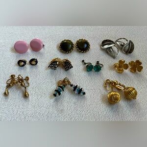 Vintage Clip-On Earring Bundle
